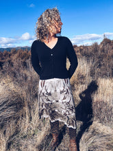 Load image into Gallery viewer, Thread Journeys Earthy Eucalyptus Skirt ~ Merino ~ S/M ~ NEW
