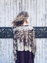 Load image into Gallery viewer, Thread Journeys Draped Shawl Onion Skins & Rust ~ Merino ~ One Size