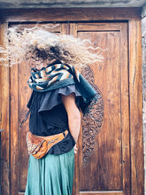 Load image into Gallery viewer, Handwoven, Naturally dyed, Batik - scarf / shawl - Indonesia - Homegrown Botanica