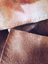 Load image into Gallery viewer, Wool Blanket Wrap/Scarf/Poncho ~ Onion Homegrown Botanica