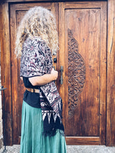 Load image into Gallery viewer, Handwoven, Naturally dyed, Batik scarf - Tuban Java - Homegrown Botanica
