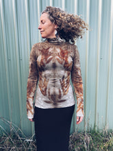 Load image into Gallery viewer, Earthy Gum Turtleneck ~ Merino ~ M