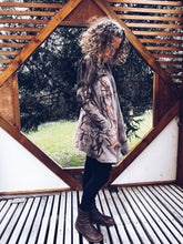 Load image into Gallery viewer, Long Cardigan ~ Merino ~ freesize Homegrown Botanica