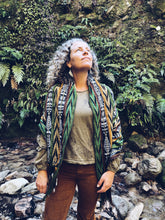 Load image into Gallery viewer, Green Scarf ~ Guatemala ~ Hand woven cotton