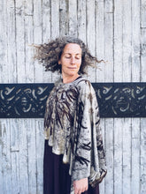 Load image into Gallery viewer, Thread Journeys Draped Shawl Onion Skins & Rust ~ Merino ~ One Size