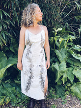 Load image into Gallery viewer, White Strappy Eucalyptus Dress ~ Linen ~ L/XL