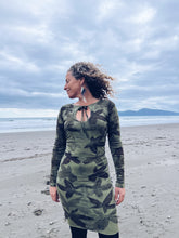 Load image into Gallery viewer, Wild Green Dress ~ Merino ~ XS/S ~ New