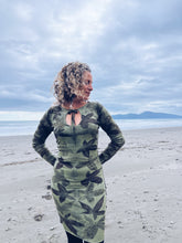 Load image into Gallery viewer, Wild Green Dress ~ Merino ~ XS/S ~ New