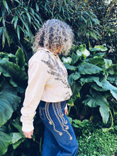 Load image into Gallery viewer, Wild Eucalyptus shirt ~ Linen ~ M/L Homegrown Botanica