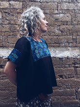 Load image into Gallery viewer, Blue Hupile ~ Santa Catarina Palopó ~ Hand woven