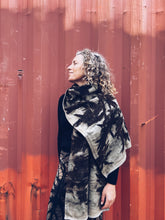 Load image into Gallery viewer, Wool Blanket Wrap/Scarf/Poncho ~ Dark Eucalyptus