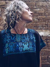 Load image into Gallery viewer, Blue Hupile ~ Santa Catarina Palopó ~ Hand woven