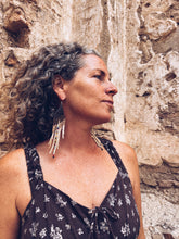 Load image into Gallery viewer, Earthy Clay Beaded Earrings ~ Handmade in Guatemala