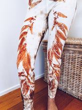 Load image into Gallery viewer, Eucalyptus Leggings ~ Merino ~ L/14 ~ New Homegrown Botanica