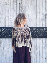 Load image into Gallery viewer, Thread Journeys Draped Shawl Onion Skins & Rust ~ Merino ~ One Size