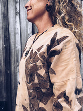 Load image into Gallery viewer, Apricot Eucalyptus Sweater ~ Cotton ~ M/L Homegrown Botanica