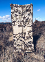 Load image into Gallery viewer, Wool Blanket Wrap/Scarf ~ Liquid Amber & Eucalyptus