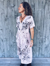 Load image into Gallery viewer, Soft Apricot Eucalyptus Dress ~ Linen ~ M/L Wild Botanica