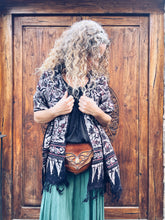 Load image into Gallery viewer, Handwoven, Naturally dyed, Batik scarf - Tuban Java - Homegrown Botanica