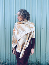 Load image into Gallery viewer, Wool Blanket Wrap/Scarf/Poncho ~ Eucalyptus