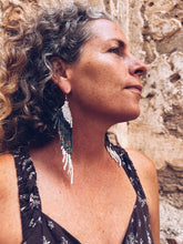 Load image into Gallery viewer, Clay Beaded Earrings ~ Handmade in Guatemala