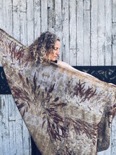 Load image into Gallery viewer, The Ethereal Merino Silk Wrap ~ Khaki