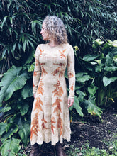 Load image into Gallery viewer, Wild Flared Dress ~ Merino ~ S/M Homegrown Botanica