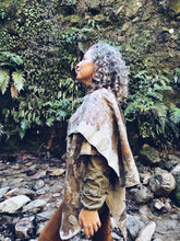 Load image into Gallery viewer, Wool Blanket Wrap/Scarf/Poncho ~ Liquid Amber