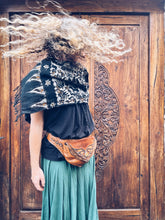 Load image into Gallery viewer, Handwoven, Naturally dyed, Batik scarf - Tuban Java - Homegrown Botanica