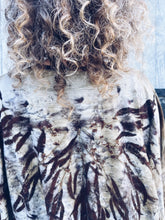 Load image into Gallery viewer, Thread Journeys Draped Shawl Onion Skins & Rust ~ Merino ~ One Size