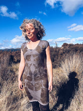 Load image into Gallery viewer, Wild Walnut Dress ~ Merino ~ XS/S