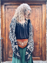 Load image into Gallery viewer, Handwoven, Naturally dyed, Batik scarf - Tuban Java - Homegrown Botanica