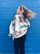 Load image into Gallery viewer, Handwoven Ikat - Java - White Homegrown Botanica