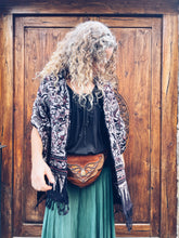 Load image into Gallery viewer, Handwoven, Naturally dyed, Batik scarf - Tuban Java - Homegrown Botanica