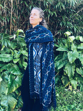 Load image into Gallery viewer, Handwoven Ikat - Lombok - Blue - Homegrown Botanica