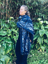 Load image into Gallery viewer, Handwoven Ikat - Lombok - Blue - Homegrown Botanica