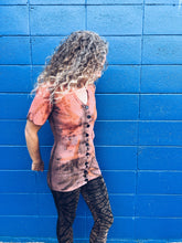 Load image into Gallery viewer, Pink Gum Dress - Merino XS Homegrown Botanica