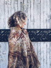 Load image into Gallery viewer, The Ethereal Merino Silk Wrap ~ Khaki