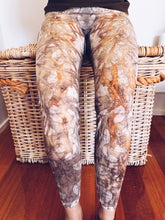 Load image into Gallery viewer, Oak & Eucalyptus Leggings ~ Merino ~ S/10 ~ New Homegrown Botanica