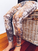 Load image into Gallery viewer, Oak & Eucalyptus Leggings ~ Merino ~ S/10 ~ New Homegrown Botanica