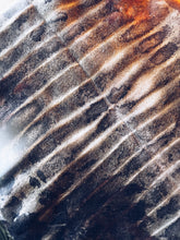 Load image into Gallery viewer, Wool Blanket Wrap/Scarf/Poncho ~ Onion & Rust Homegrown Botanica