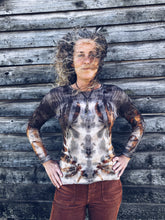 Load image into Gallery viewer, Eucalyptus Medicine Top ~ Merino ~ XS Homegrown Botanica