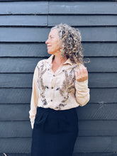 Load image into Gallery viewer, Apricot Shirt ~ Linen ~ M Wild Botanica