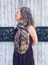 Load image into Gallery viewer, The Merino Silk Whisper Scarf ~ Khaki