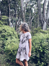 Load image into Gallery viewer, Purple Eucalyptus dress ~ Cotton ~ S Homegrown Botanica