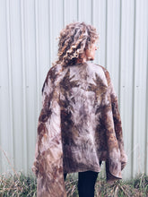 Load image into Gallery viewer, Wool Blanket Poncho/Shawl~ Eucalyptus
