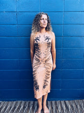 Load image into Gallery viewer, Wild Earthy Apricot Dress ~ Linen ~ XS/S Homegrown Botanica