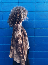 Load image into Gallery viewer, Oak Leaf Cardigan ~ Merino ~ XL Homegrown Botanica