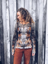 Load image into Gallery viewer, Dark Eucalyptus Medicine Top ~ Merino ~ S/M Homegrown Botanica