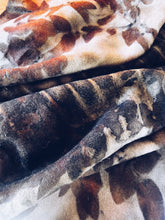 Load image into Gallery viewer, Wool Blanket Wrap/Scarf/Poncho ~ Onion & Rust Homegrown Botanica